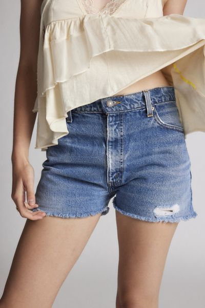 Urban Renewal Remade Levi's Rainbow Denim Short