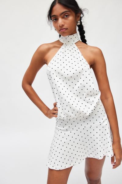 Jaded London Enya Backless Draped Mini Dress | Urban