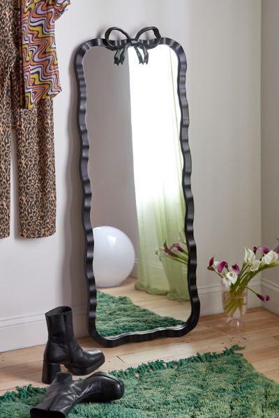 Eloise Bow Floor Mirror