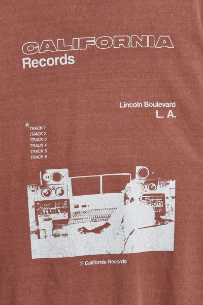 California Records Graphic Tee