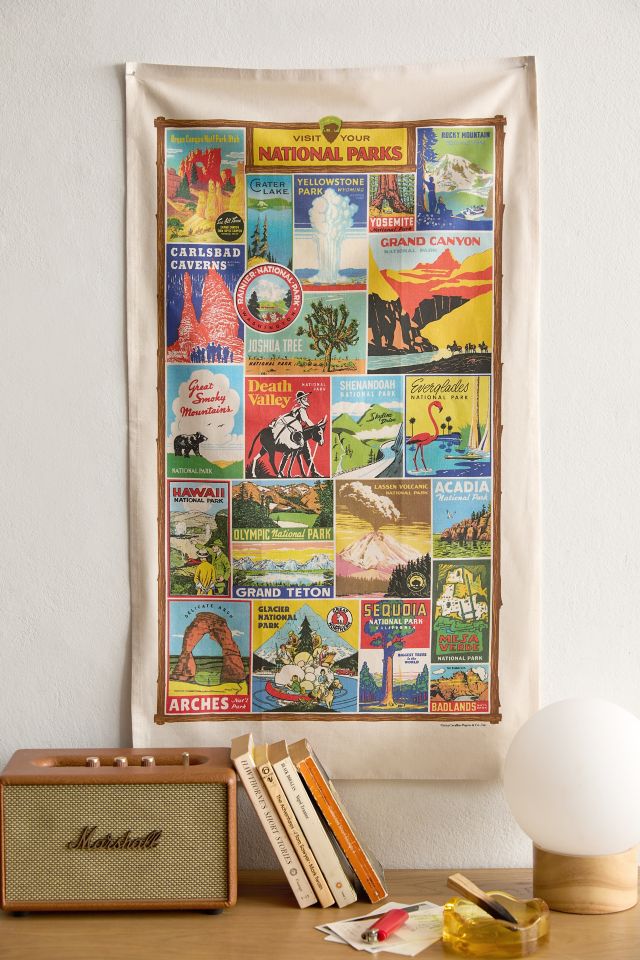 Urban outfitters map tapestry sale