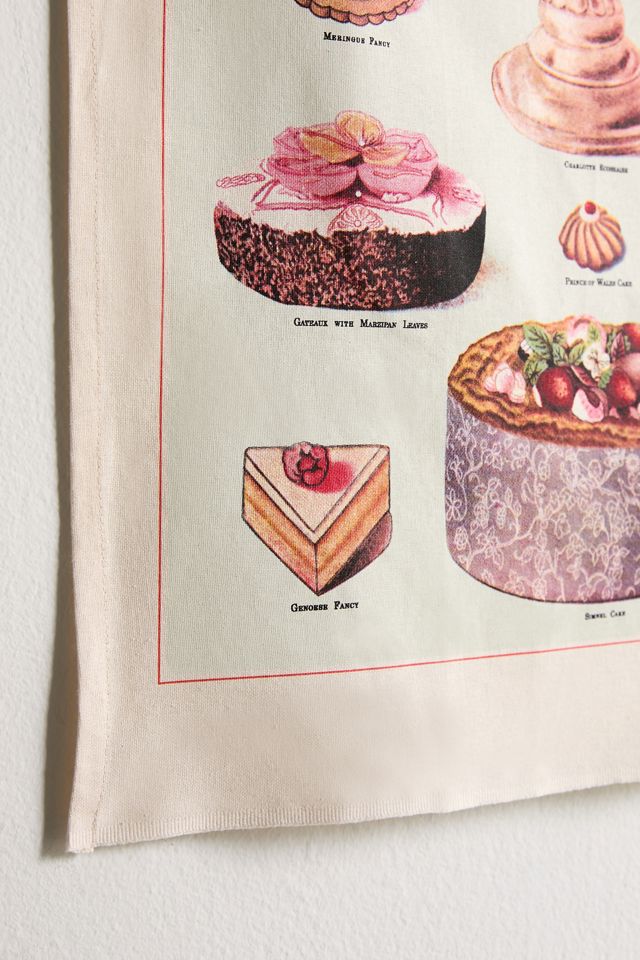 Cavallini Papers Food Specimen Reference Tapestry | Urban Outfitters Canada