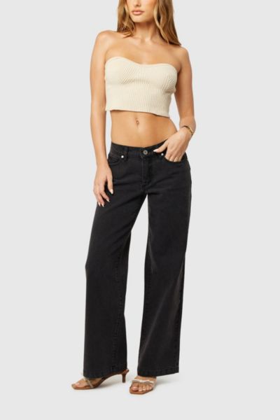 Shop Abrand Jeans 99 Low & Wide Petite Jean In Sophie, Women's At Urban Outfitters