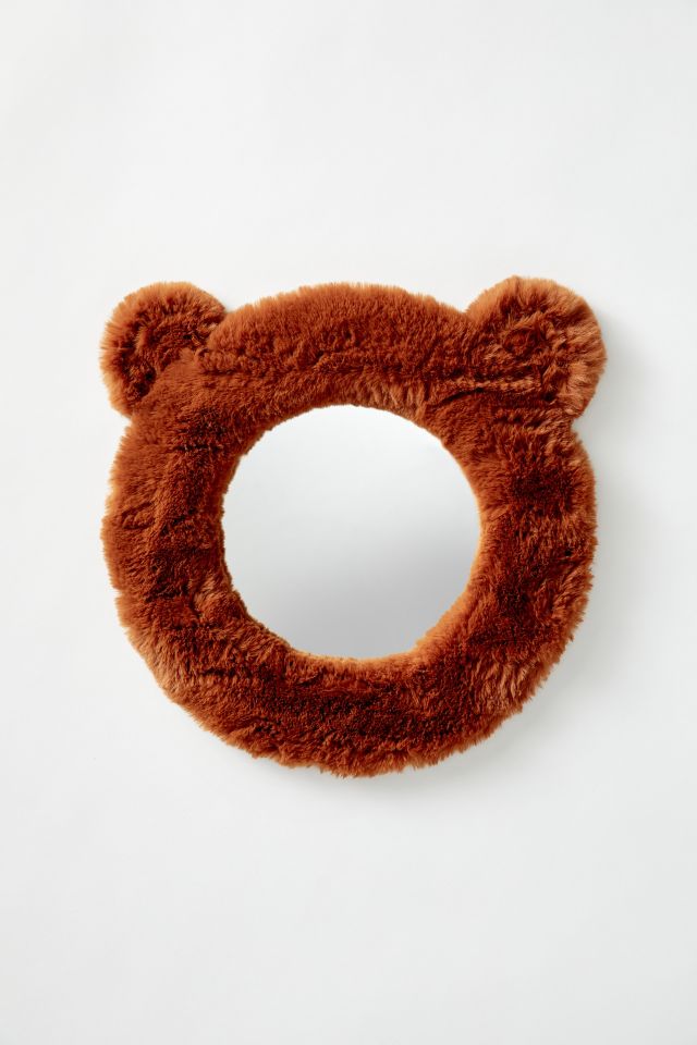 Fuzzy Bear Ear Wall Mirror #3