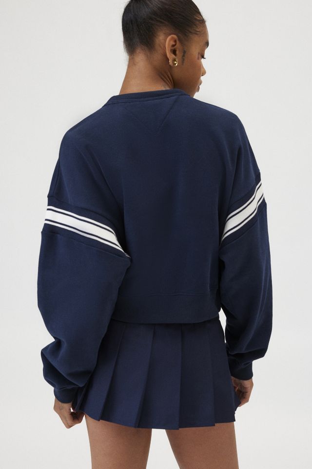 Tommy Jeans New York Crest Boxy Crewneck Pullover #3