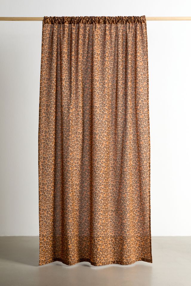 Dolores Leopard Window Panel #1