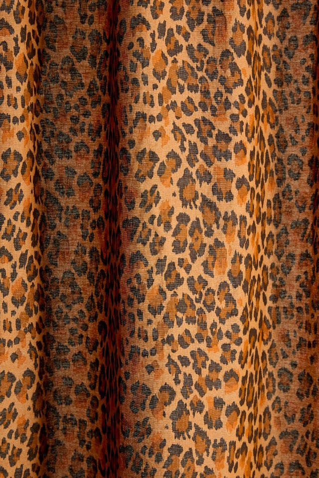 Dolores Leopard Window Panel #2