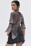 Kimchi Blue Sybil Witchy Mesh Top