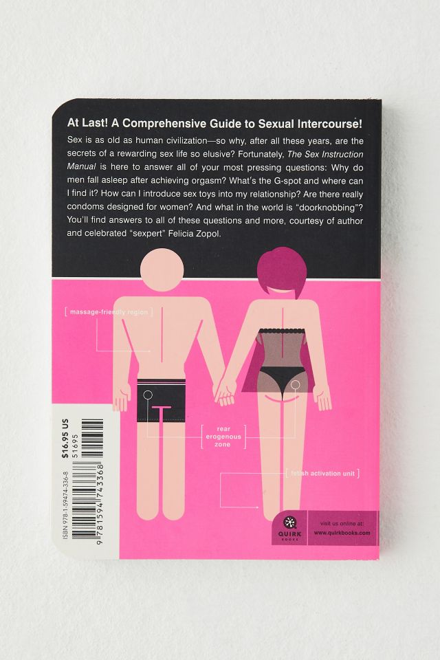 The Sex Instruction Manual By Felicia Zopol Urban Outfitters