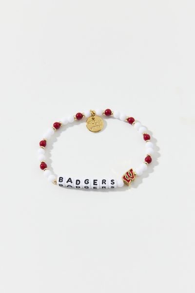 Little Words Project University Of Wisconsin Beaded Bracelet