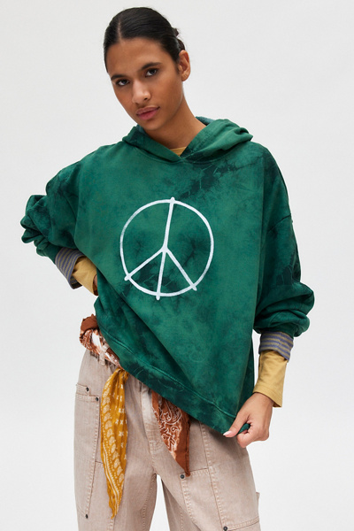 Future State Peace Graphic Hoodie Sweatshirt Urban Outfitters