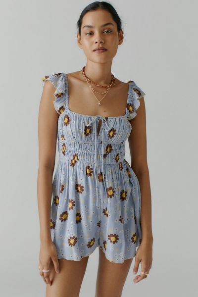 Rockaway Smocked Romper