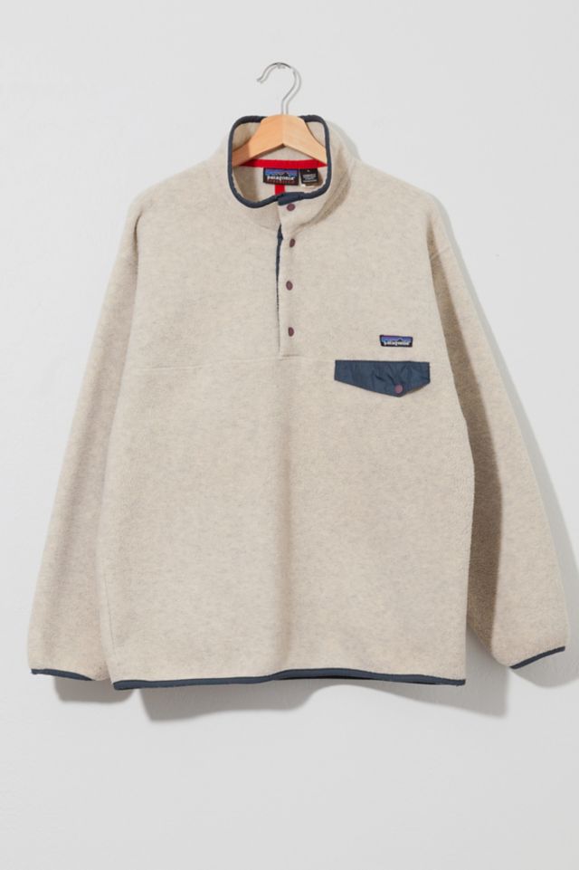 Patagonia cream pullover hotsell