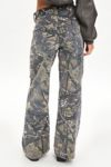 Jaded London Colossus Low Rise Camo Print Jean
