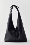 Boston Faux Leather Hobo Bag