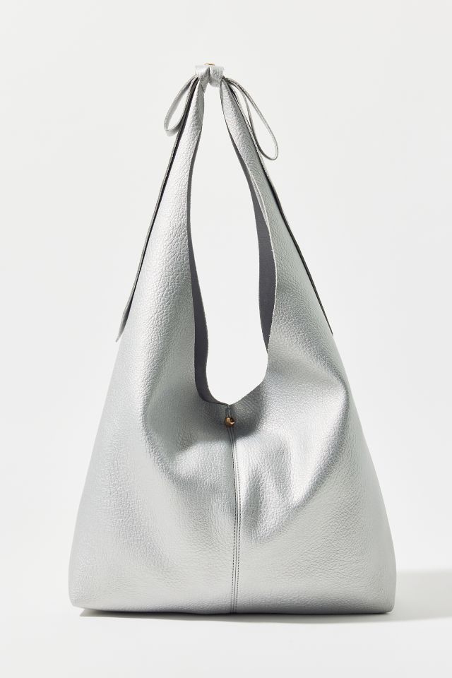 Boston Faux Leather Slouchy Hobo Bag #3
