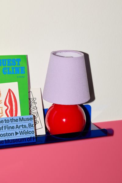 Urban Outfitters Kodhi Mini Table Lamp In Red/lavender At