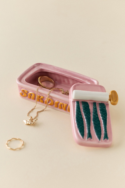 Sardine Ceramic Trinket Box