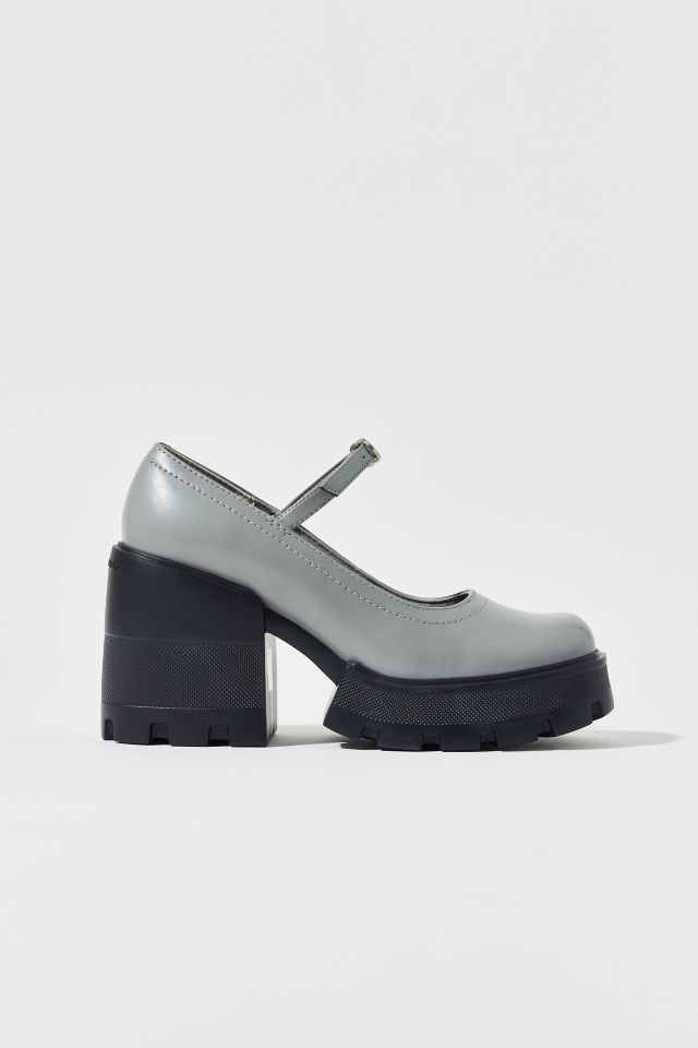 Charles & Keith Buckled Platform Mary Jane Heel #1