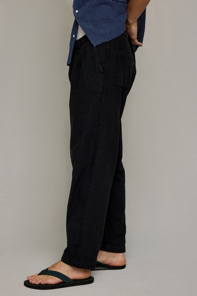 The Critical Slide Society Harrow Linen Pleated Trouser Pants #5