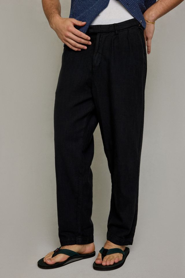 The Critical Slide Society Harrow Linen Pleated Trouser Pants #6
