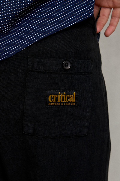 The Critical Slide Society Harrow Linen Pleated Trouser Pants