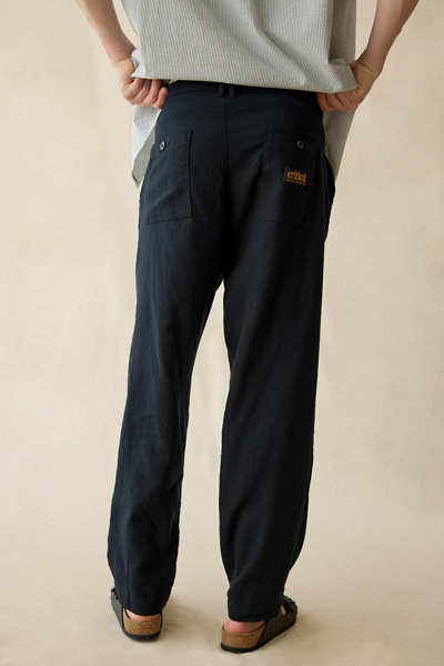 The Critical Slide Society Harrow Linen Pleated Trouser Pants