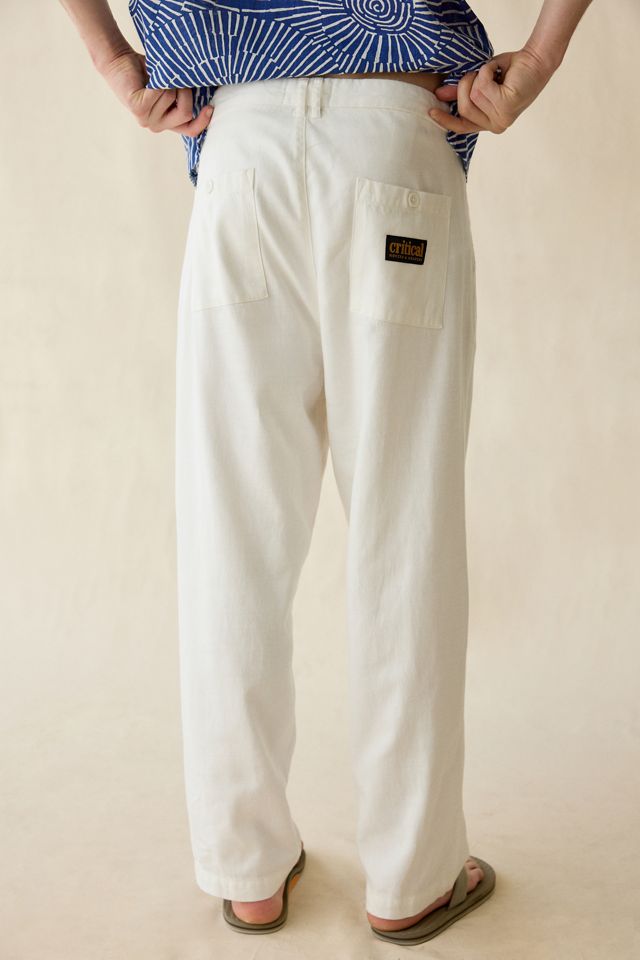 The Critical Slide Society Harrow Linen Pleated Trouser Pants #1