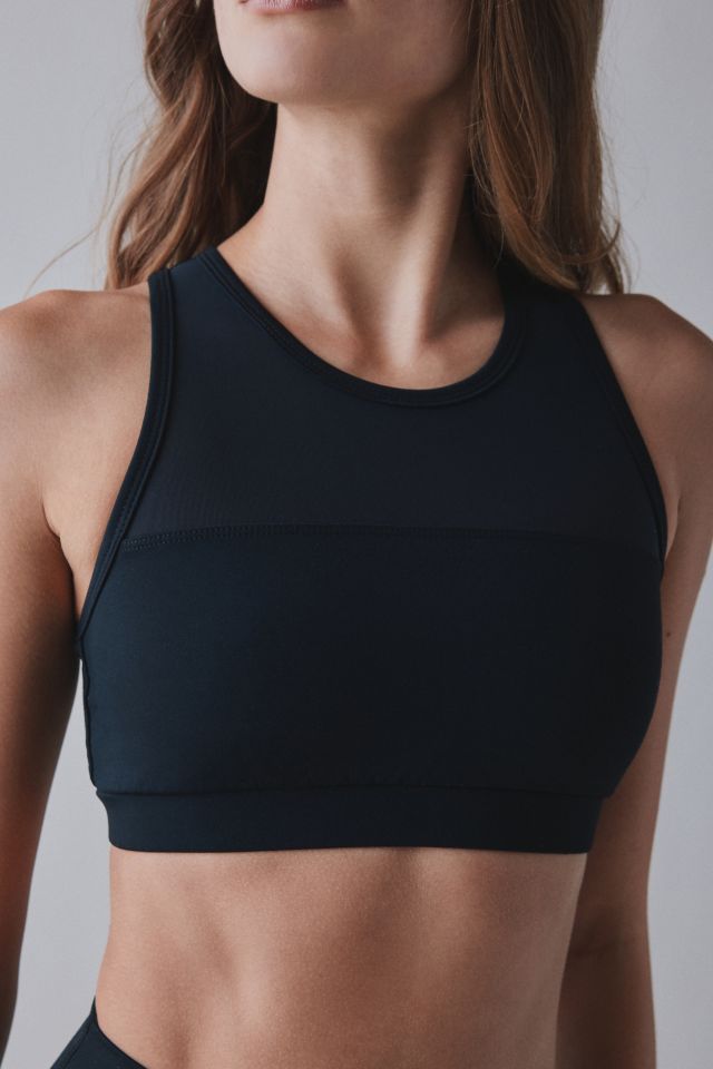 Strut This Chase Mesh Panel Scoop Neck Sports Bra #1