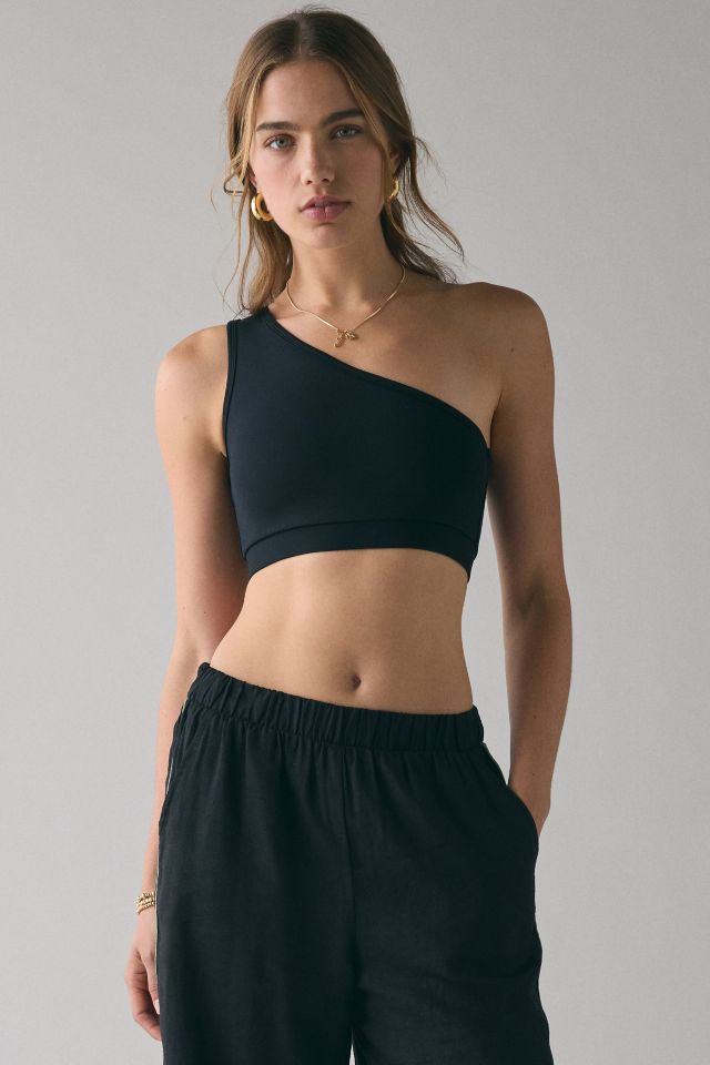 Strut This Ruby One-Shoulder Sports Bra #3