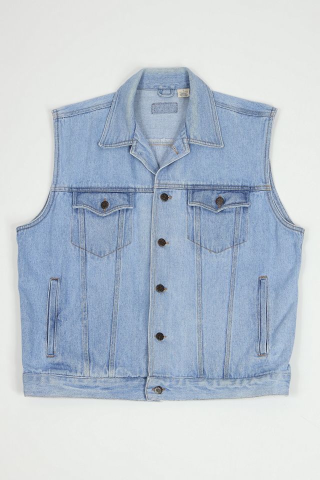 Washed Classic Denim Vest