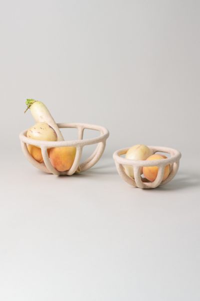 SIN Ceramic Prong Fruit Bowl Urban Outfitters