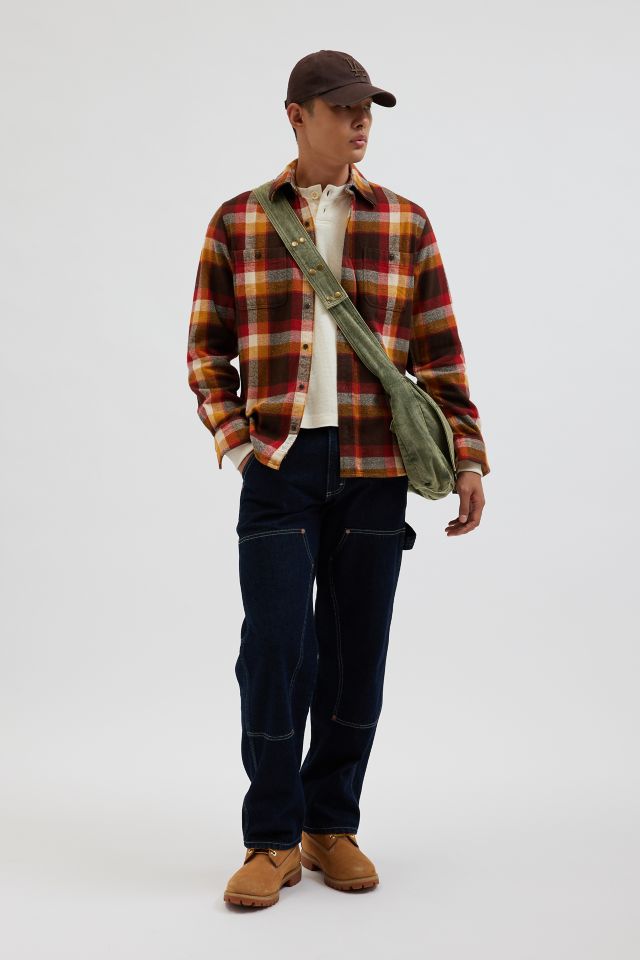 Chemise en flanelle à carreaux Schott #3
