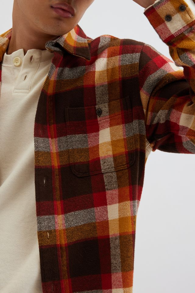 Chemise en flanelle à carreaux Schott #4