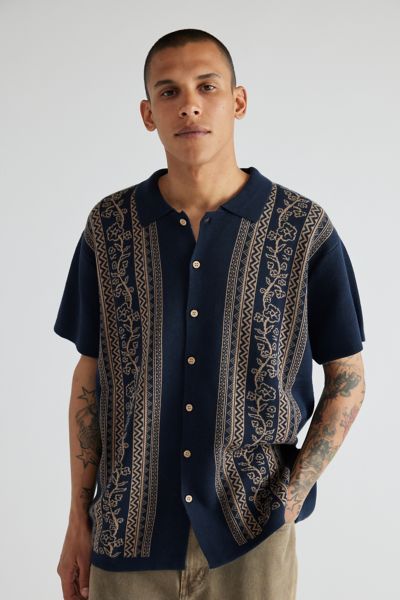 The Critical Slide Society Walker Knit Short Sleeve Shirt