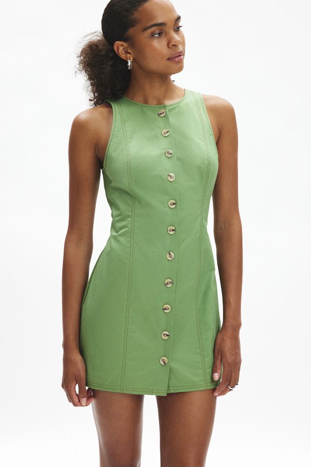 Kimchi Blue Sandy Open-Back Sleeveless Shift Mini Dress #2