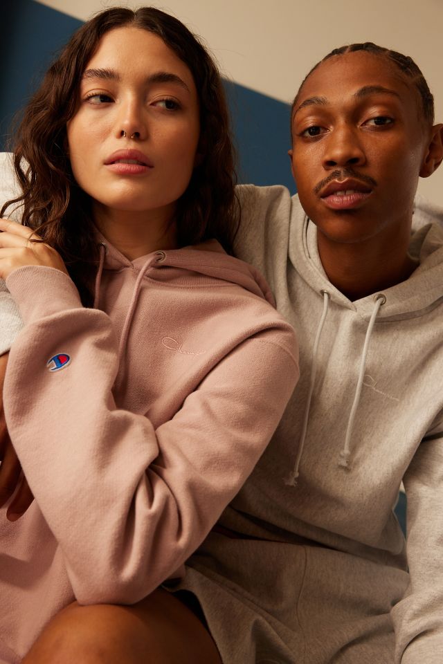 Champion cropped hoodie urban outfitters best sale