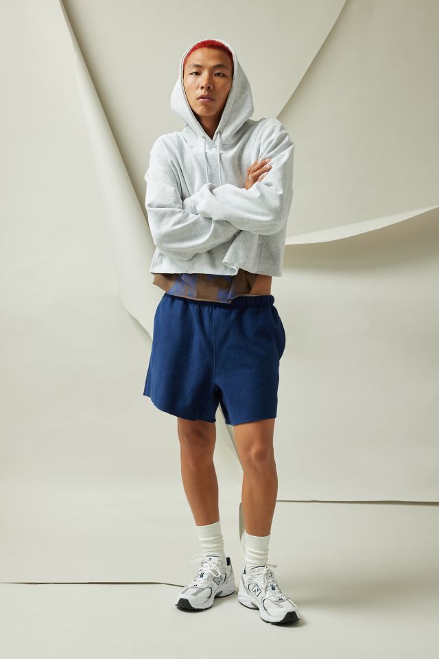 Champion UO Exclusive Reverse Weave Cutoff Hoodie Sweatshirt #4
