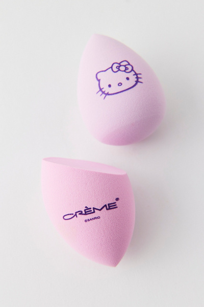 Massageroller Von The Crème Shop X Ciao Kitty – Aus Quarz, Für Gesicht Und Körper, Mit Zwei Rollenköpfen