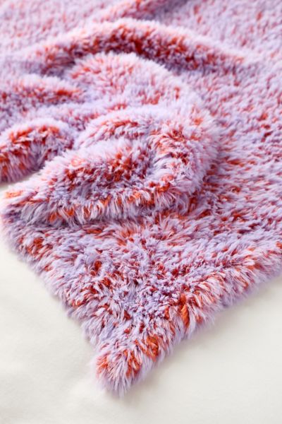 Monster Faux Fur Throw Blanket