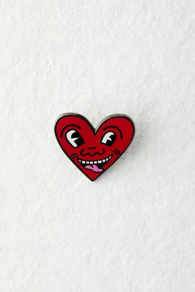 Pintrill Keith Haring Heart Enamel Pin