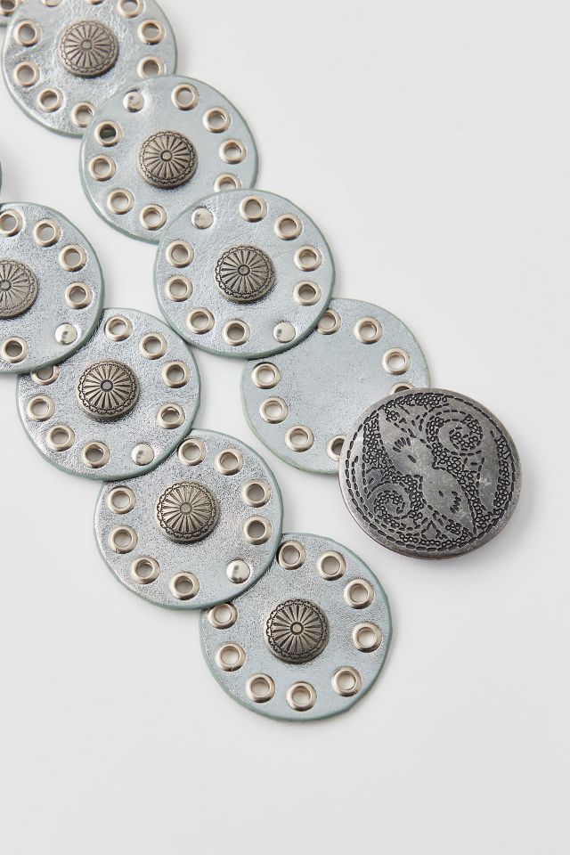 Betty Metallic Circle Belt Urban Outfitters Canada