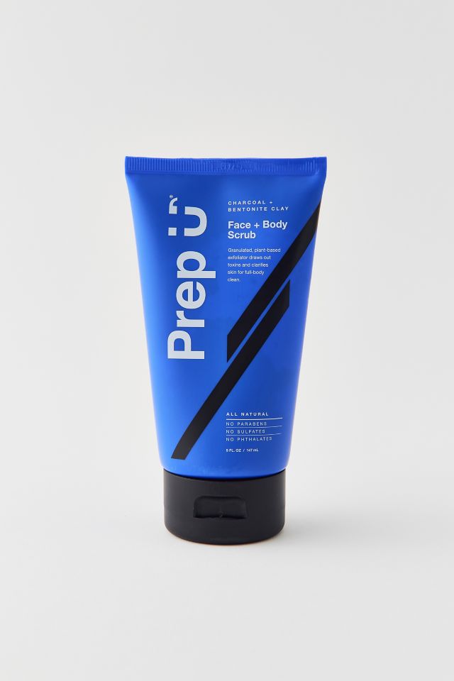 Prep U Exfoliating Charcoal Face & Body Scrub | Urban Outfitters