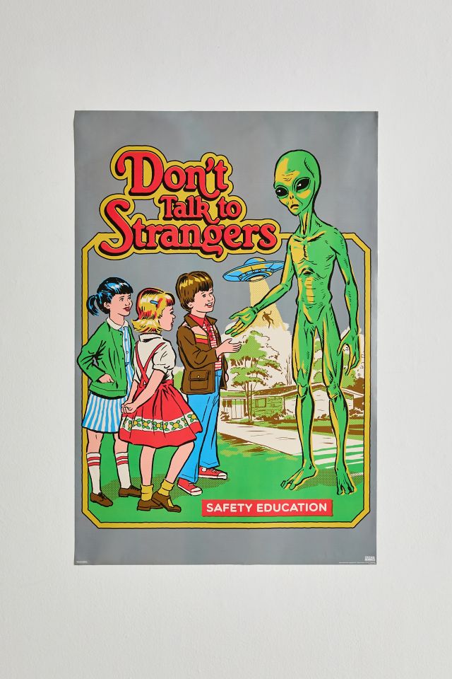 Steven Rhodes Don’t Talk To Strangers Poster #1