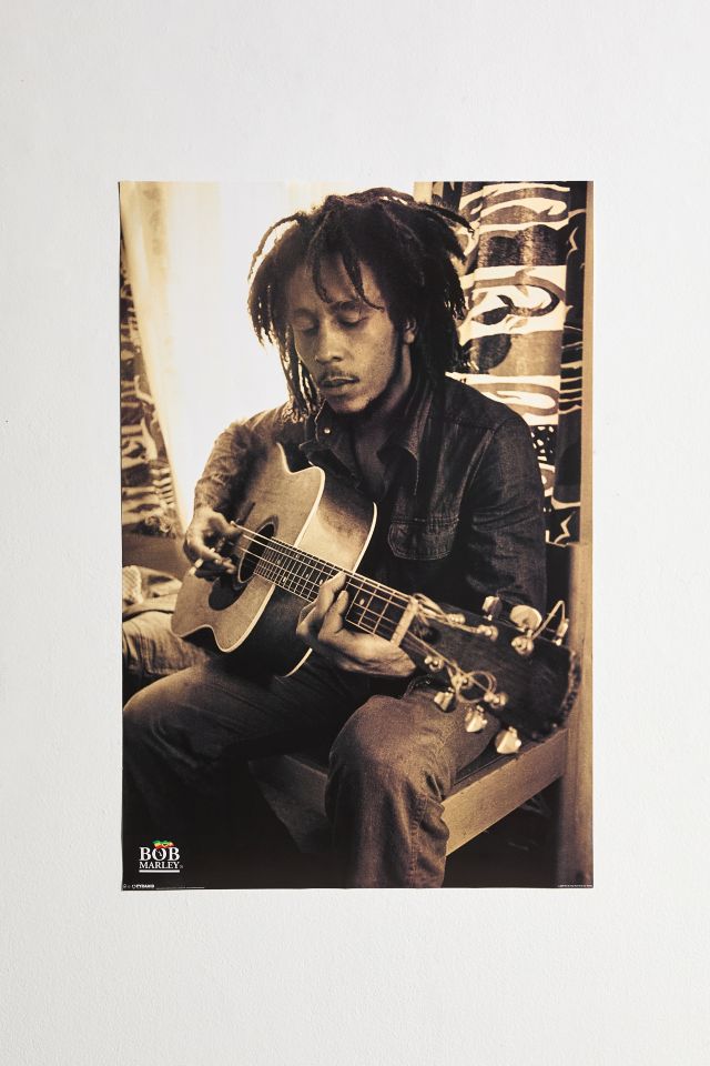 Bob Marley Sepia Poster #1
