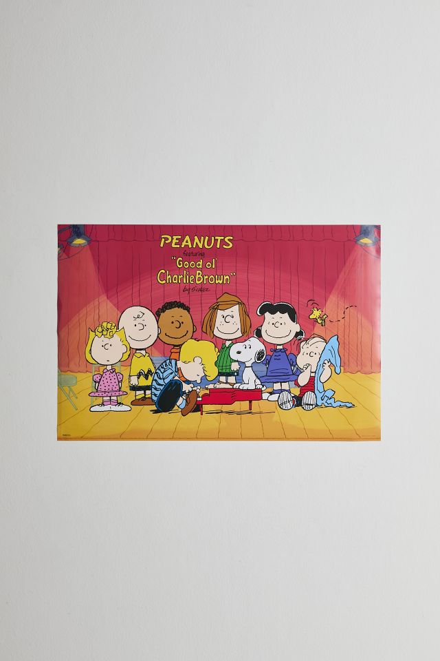 Peanuts Piano Poster #1