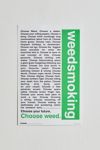 Choose Weed Poster