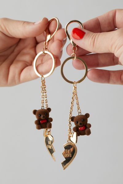 BFF Bear Keychain Set