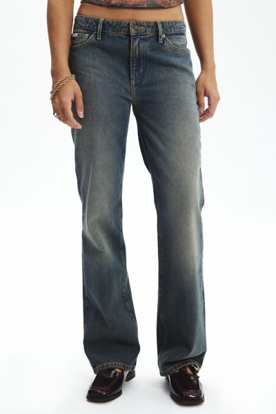 GUESS JEANS G80 Mid-Rise Straight Jean