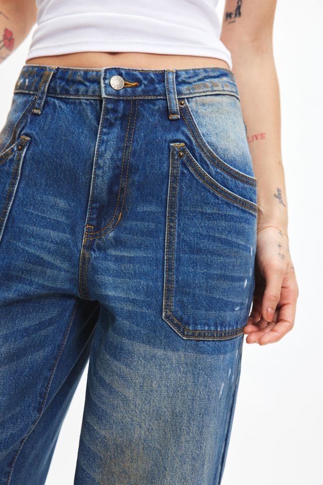 GUESS ORIGINALS Double Pocket Wide Leg Jean #1